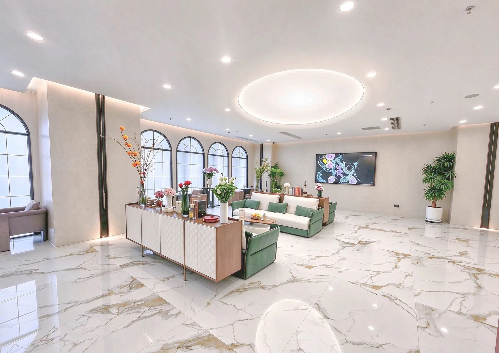 Main hall environment
