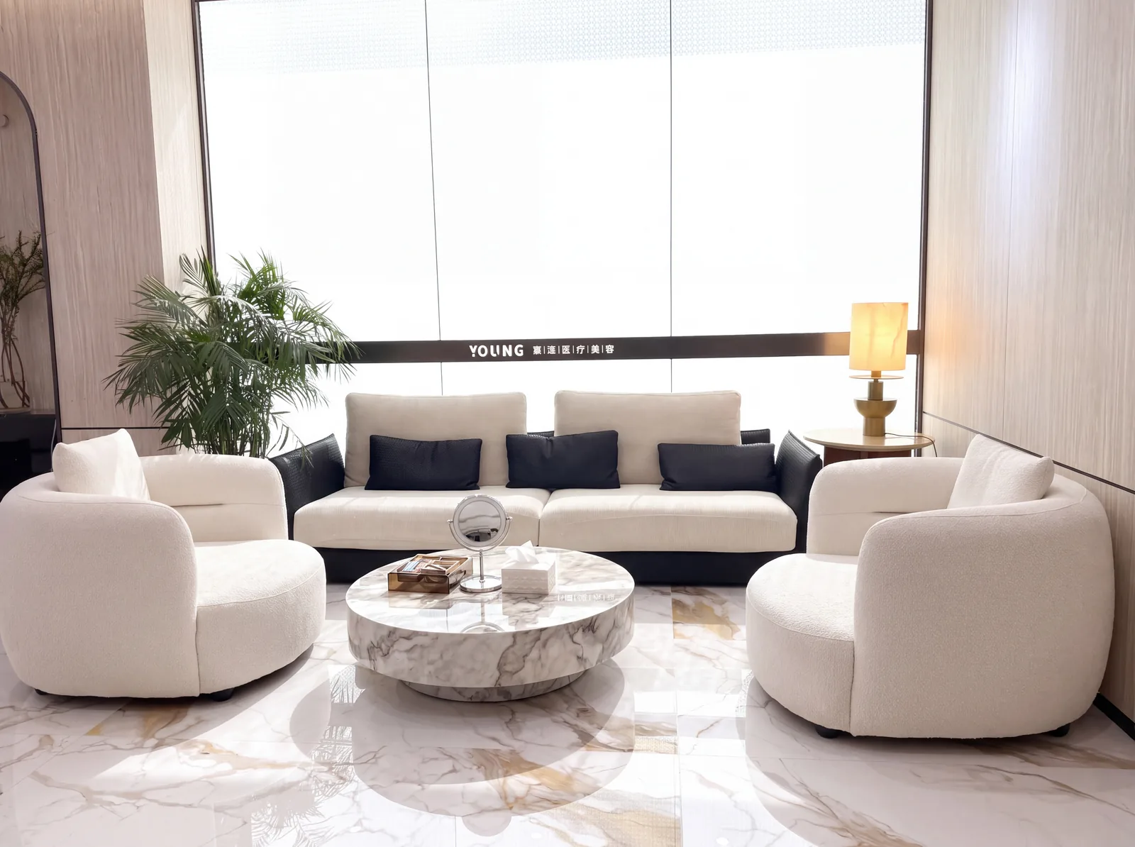 Waiting lobby environment
